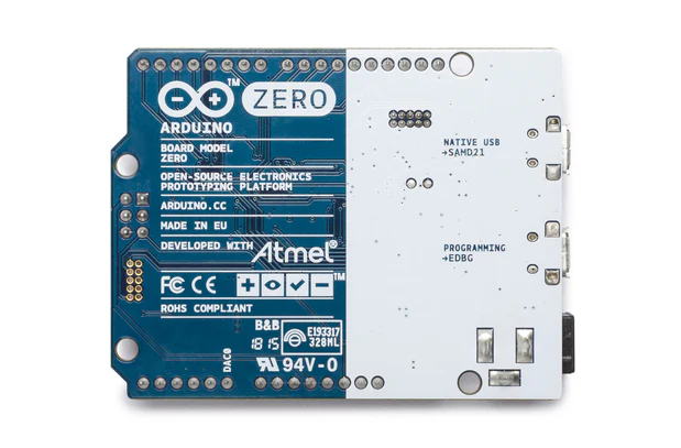 Arduino Zero – connecteurs GPIO et ports micro USB